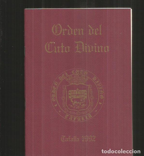 Libros: ORDEN DEL CUTO DIVINO - VARIOS - Foto 1