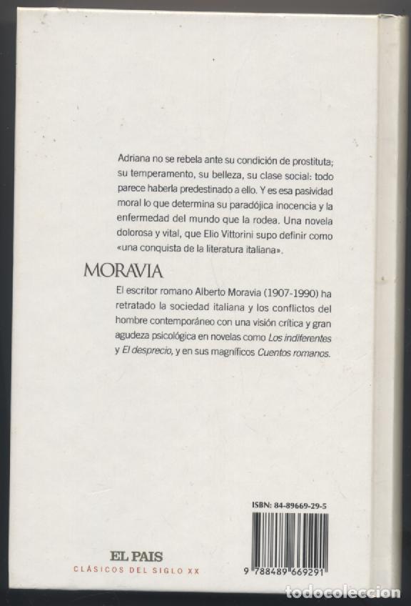 Libros: LA ROMANA-ALBERTO MORAVIA - Foto 2