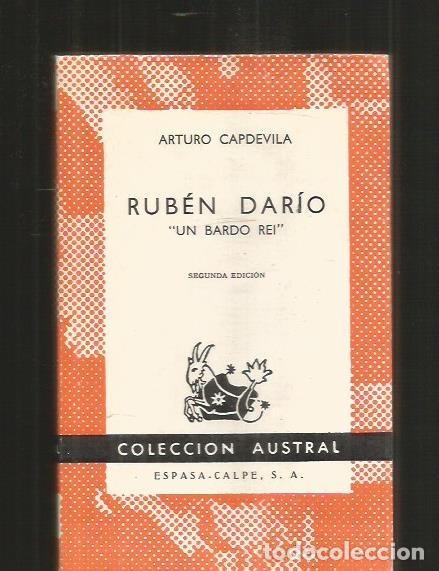 Libros: RUBEN DARIO. UN BARDO REI - CAPDEVILA, ARTURO - Foto 4