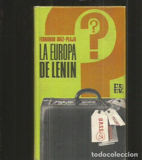 Libros: EUROPA DE LENIN - LA - DIAZ-PLAJA, FERNANDO - Foto 1