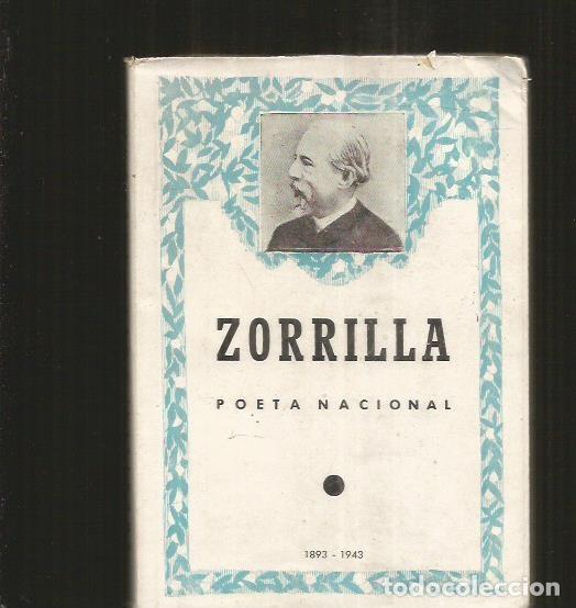 Libros: ZORRILLA. POETA NACIONAL - VARIOS - Foto 1