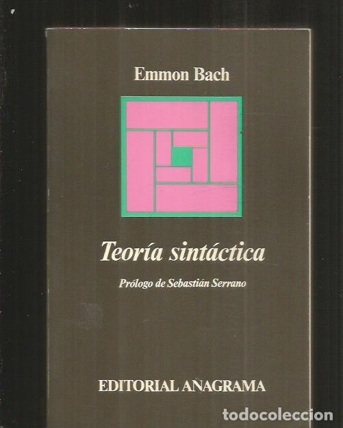 Libros: TEORIA SINTACTICA - BACH, EMMON - Foto 6
