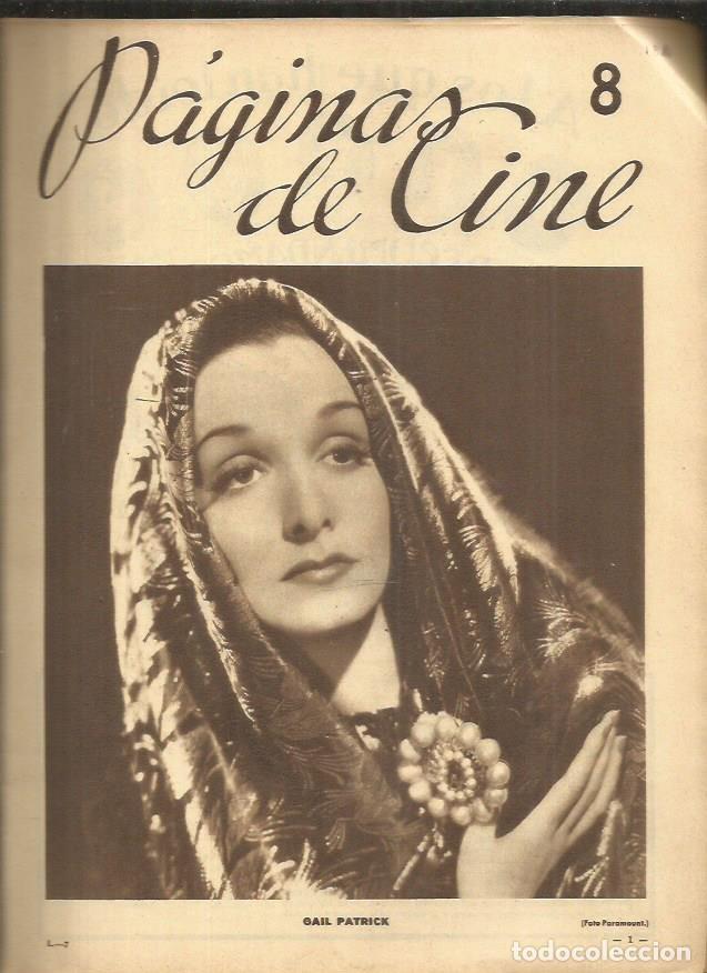 Libros: PAGINAS DE CINE. NUMERO 8 - VARIOS - Foto 1