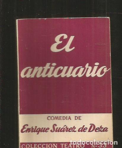 Libros: ANTICUARIO - EL - SUAREZ DE DEZA, ENRIQUE - Foto 1