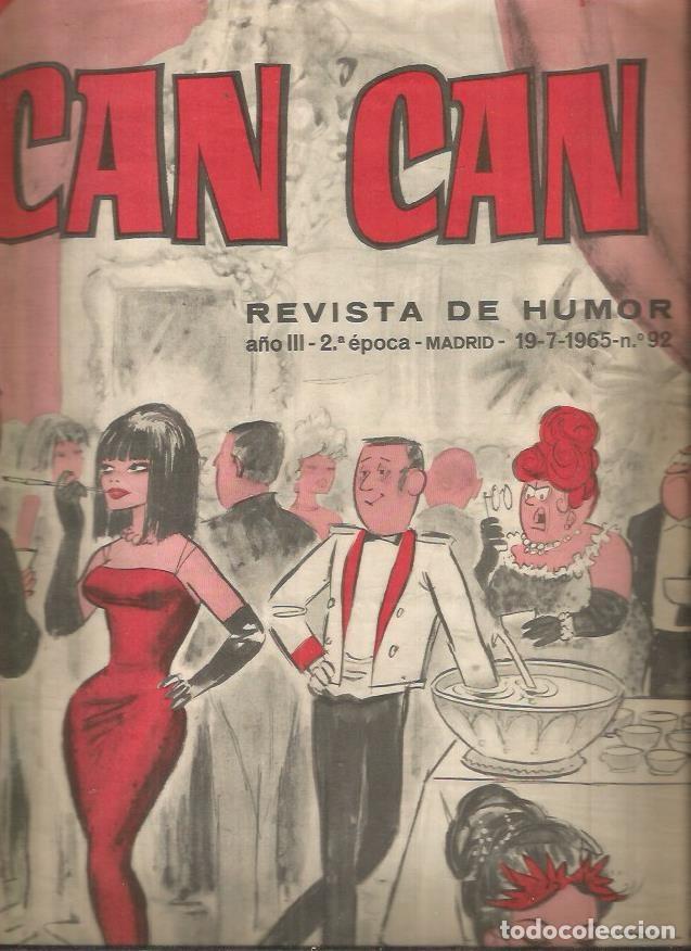 Libros: CAN CAN. REVISTA DE HUMOR. NUMERO 92 - VARIOS - Foto 11
