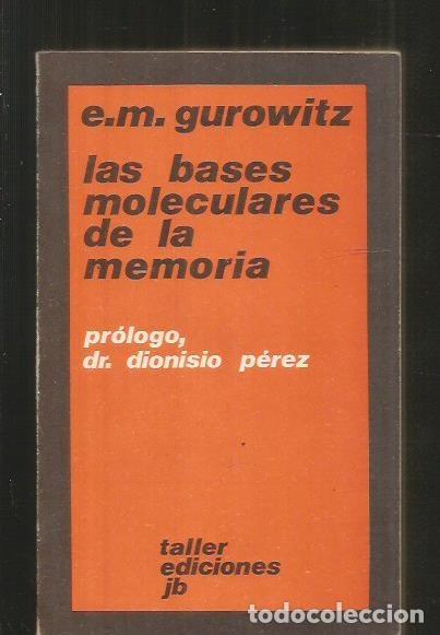 Libros: BASES MOLECULARES DE LA MEMORIA - LAS - GUROWITZ, E. M. - Foto 13