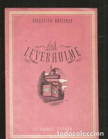 Libros: LORD LEVERHULME - ANONIMO - Foto 1