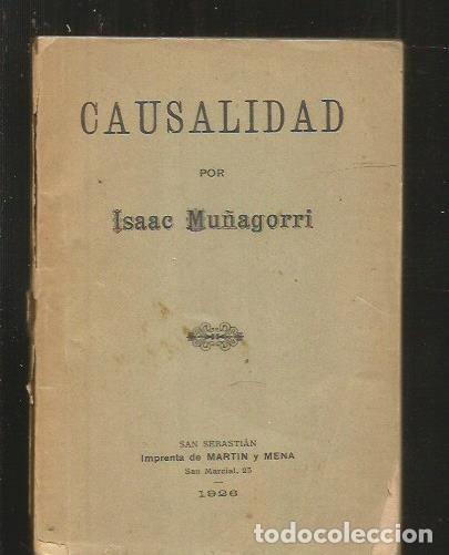 Libros: CASUALIDAD - MU&Ntilde;AGORRI, ISAAC - Foto 1