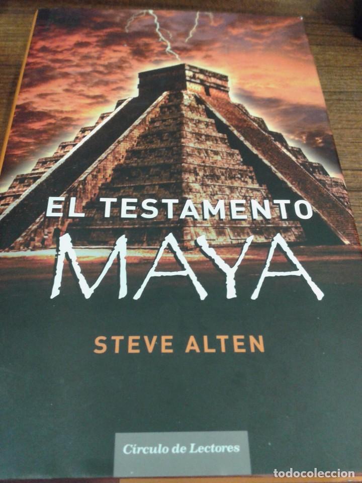Libros: EL TESTAMENTO MAYA - Alten, Steven - Foto 1