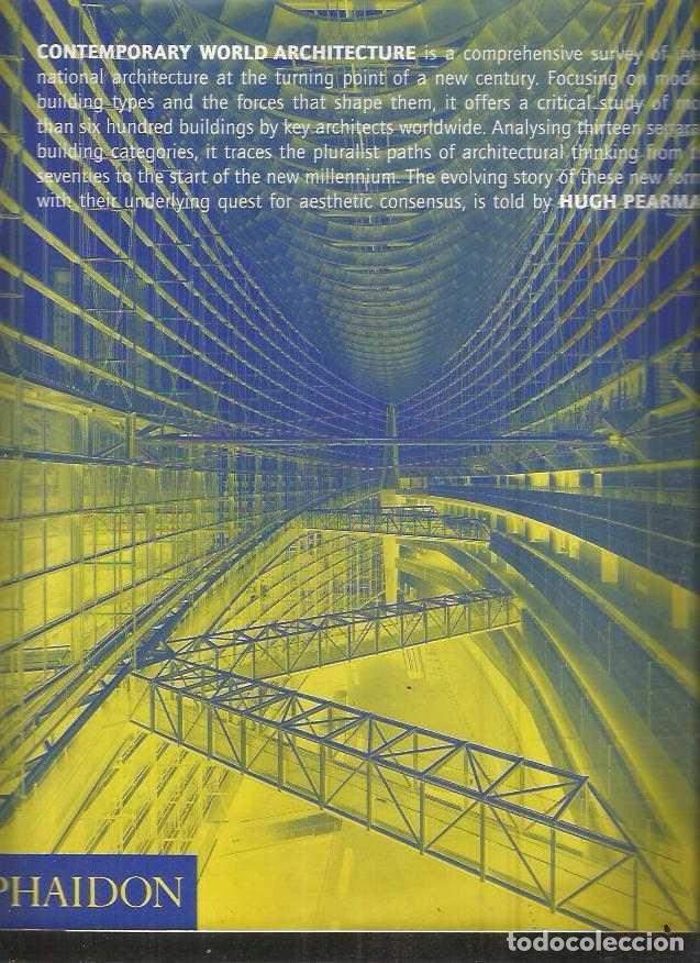 Libros: CONTEMPORARY WORLD ARCHITECTURE - PEARMAN, HUGH - Foto 1