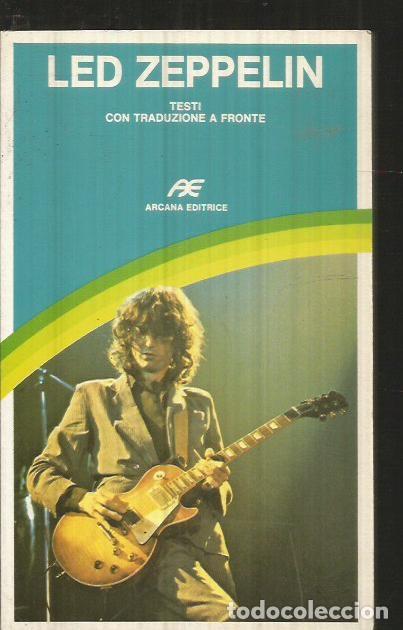 Libros: LED ZEPPELIN (EDICION BILING&Uuml;E INGLES / ITALIANO) - TESTI - Foto 1