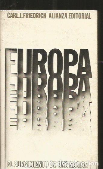 books: EUROPA: EL SURGIMIENTO DE UNA NACION - FRIEDRICH, CARL J.