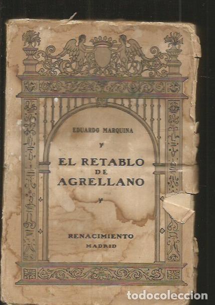 Libros: RETABLO DE AGRELLANO - EL - MARQUINA, EDUARDO - Foto 1