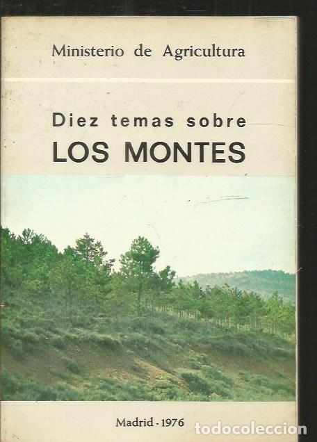 Libros: DIEZ TEMAS SOBRE LOS MONTES - VARIOS - Foto 1