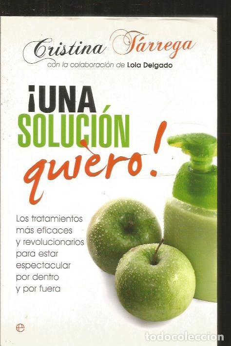 Libros: SOLUCION QUIERO - UNA - TARREGA, CRISTINA - Foto 1