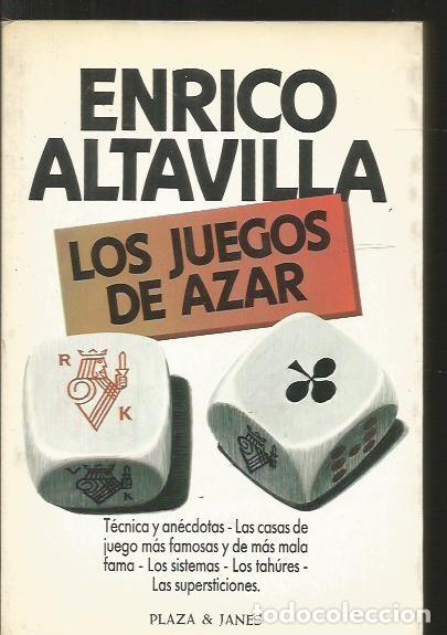 Libros: JUEGOS DE AZAR - LOS - ALTAVILLA, ENRICO - Foto 1