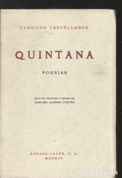 Libros: POESIAS - QUINTANA, MANUEL JOSE - Foto 4