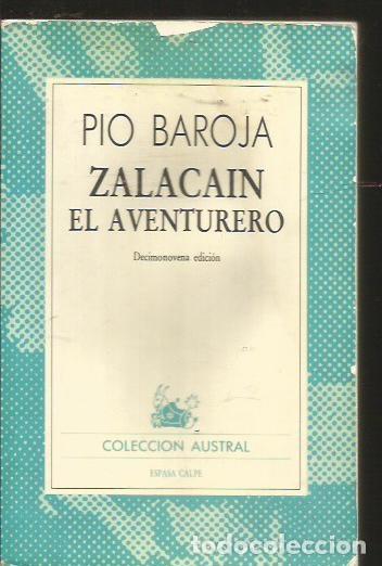 Libros: ZALACAIN EL AVENTURERO - BAROJA, PIO - Foto 2