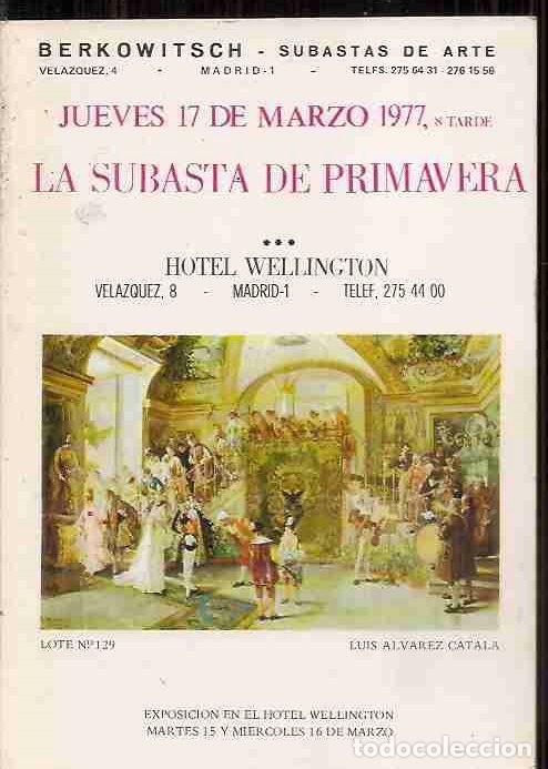 Libros: SUBASTA DE PRIMAVERA, LA. - VARIOS - Foto 1