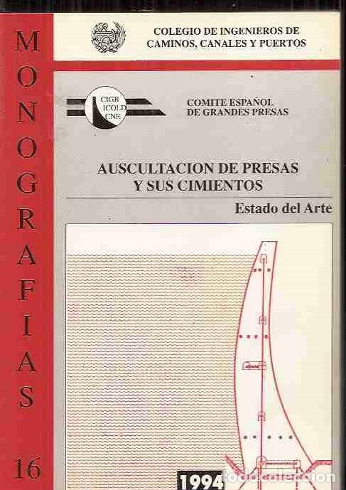Libros: AUSCULTACI&Oacute;N DE PRESAS Y SUS CIMIENTOS - VV.AA. - Foto 2