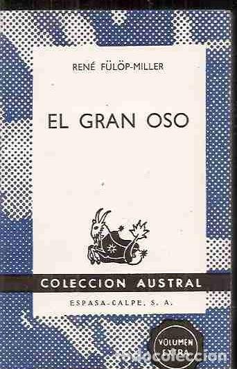 Libros: GRAN OSO - EL - F&Uuml;L&Ouml;P-MILLER, REN&Eacute; - Foto 1