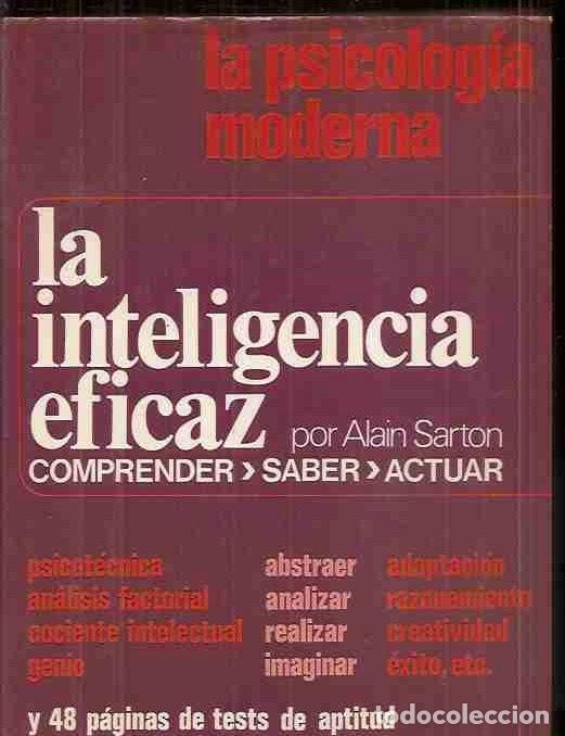 Libros: INTELIGENCIA EFICAZ - LA - SARTON, ALAIN - Foto 4