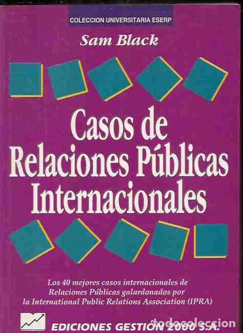 Libros: CASOS DE RELACIONES PUBLICAS INTERNACIONALES - BLACK, SAM - Foto 3