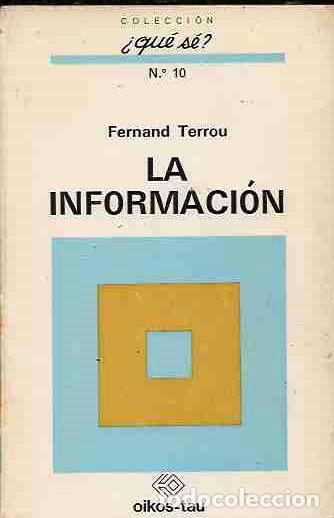 Libros: INFORMACION - LA - TERROU, FERNAND - Foto 2