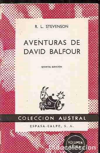 Libros: AVENTURAS DE DAVID BALFOUR - STEVENSON, ROBERT LOUIS - Foto 3