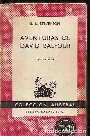 Libros: AVENTURAS DE DAVID BALFOUR - STEVENSON, ROBERT LOUIS - Foto 2