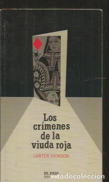 Libros: CRIMENES DE LA VIUDA ROJA - LOS - DICKSON, CARTER - Foto 1