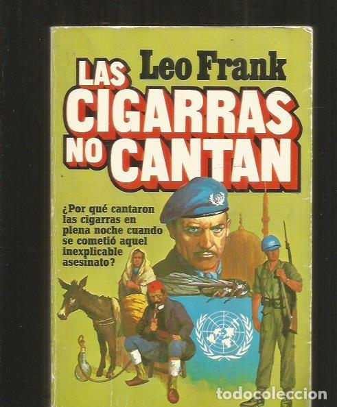 Libros: CIGARRAS NO CANTAN - LAS - FRANK, LEO - Foto 1