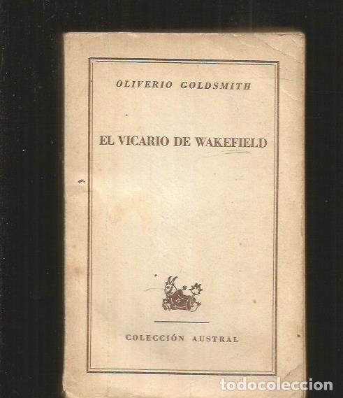 Libros: VICARIO DE WAKEFIELD - EL - GOLDSMITH, OLIVERIO - Foto 2
