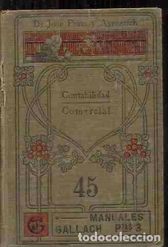 Libros: CONTABILIDAD COMERCIAL - PRATS Y AYMERICH, JOSE - Foto 1