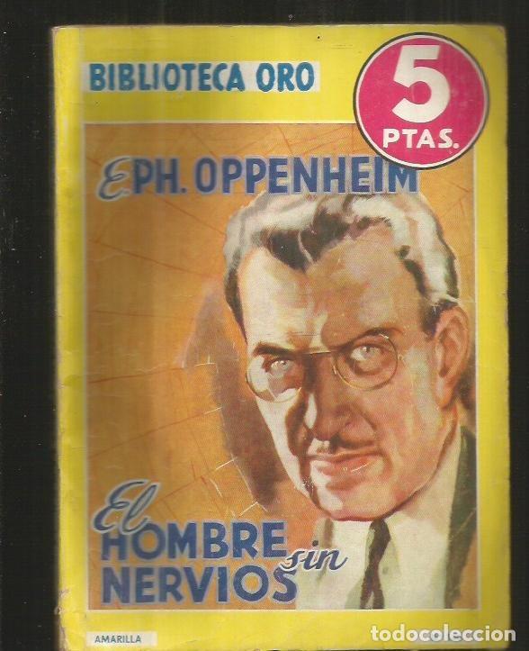 Libros: HOMBRE SIN NERVIOS - EL (X - OPPENHEIM, E. PH. - Foto 1