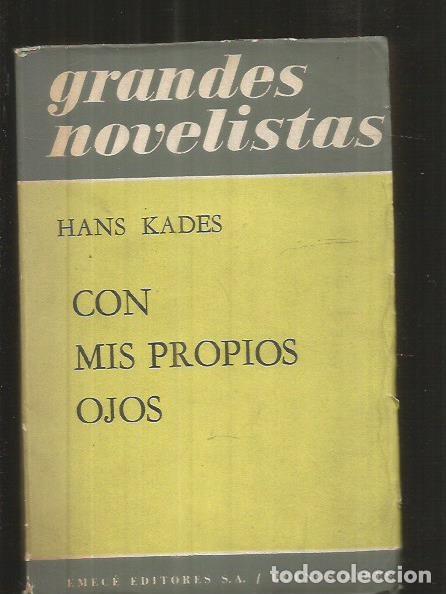 Libros: CON MIS PROPIOS OJOS - KADES, HANS - Foto 1
