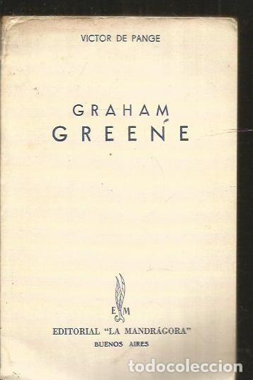 Libros: GRAHAM GREENE - PANGE, VICTOR DE - Foto 1