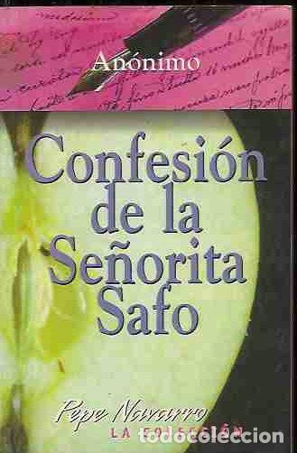 Libros: CONFESION DE LA SE&Ntilde;ORITA SAFO - ANONIMO - Foto 1