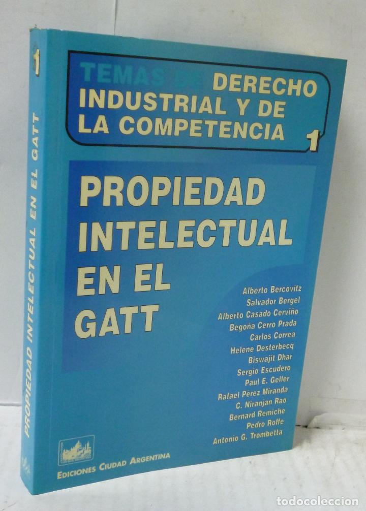 Libros: PROPIEDAD INTELECTUAL EN EL GATT - V.V.A.A. - Foto 1