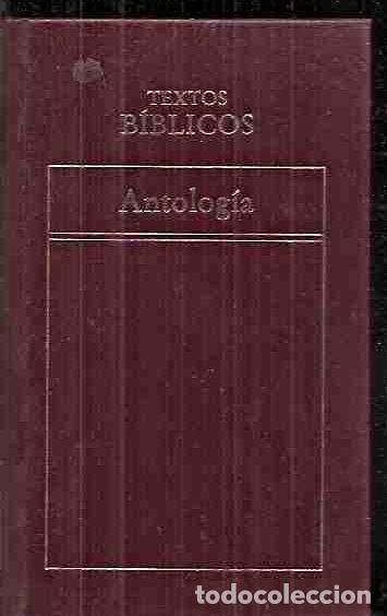 Libros: ANTOLOGIA DE TEXTOS BIBLICOS - VARIOS - Foto 3
