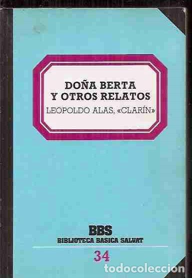 Libros: DO&Ntilde;A BERTA Y OTROS RELATOS - CLARIN, LEOPOLDO ALAS - Foto 3