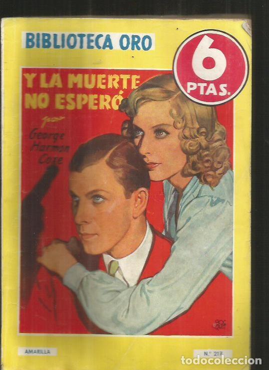 Libros: Y LA MUERTE NO ESPERO - COXE, GEORGE HARMON - Foto 2