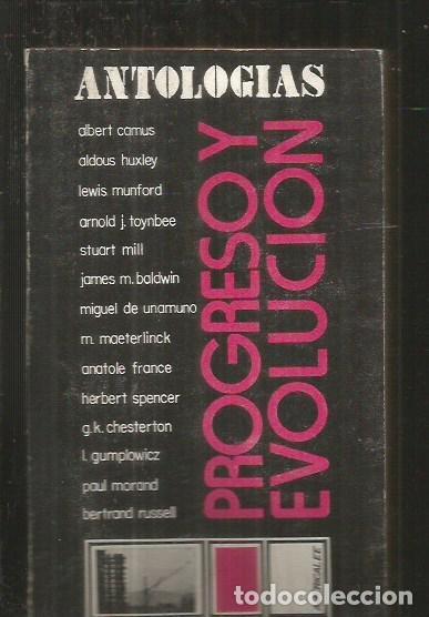 Libros: PROGRESION Y EVOLUCION. ANTOLOGIAS - VARIOS - Foto 2