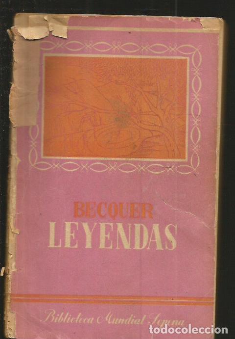 Libros: LEYENDAS - BECQUER, GUSTAVO ADOLFO - Foto 1