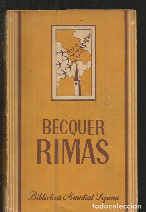 Libros: RIMAS - BECQUER, GUSTAVO ADOLFO - Foto 1