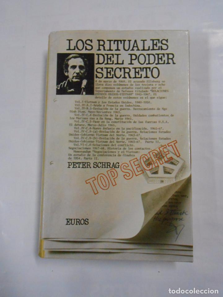 Libros: LOS RITUALES DEL PODER SECRETO. PETER SCHARG. TDK21 - - Foto 1