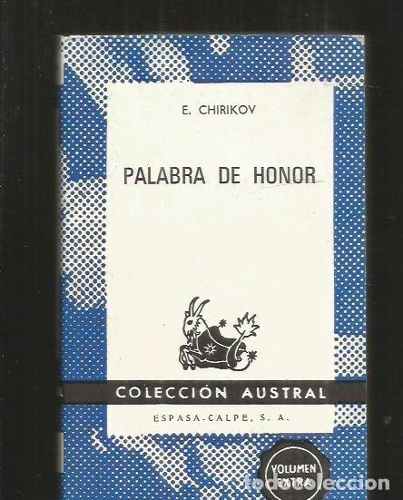 Libros: PALABRA DE HONOR - CHIRIKOV, EUGENIO - Foto 2