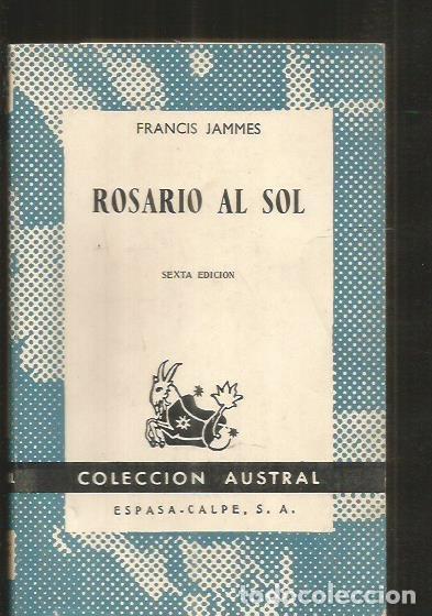 Libros: ROSARIO AL SOL - JAMMES, FRANCIS - Foto 1