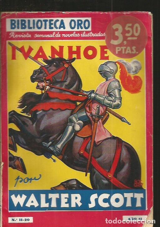 Libros: IVANHOE - SCOTT, WALTER (ROJOS) - Foto 1