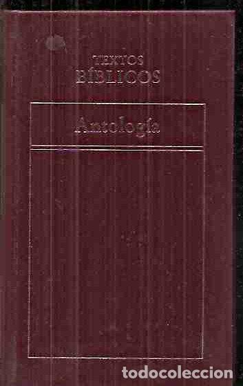 Libros: ANTOLOGIA DE TEXTOS BIBLICOS - VARIOS - Foto 1